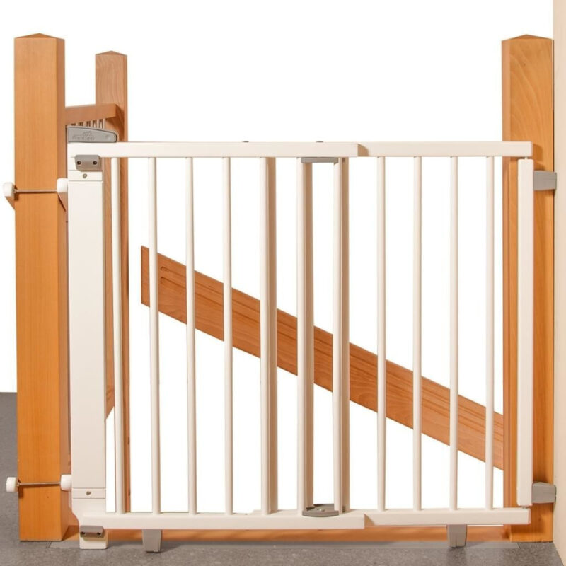 Barrière de sécurité d'escalier 2733+ (Laqué Blanc)