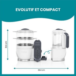 A001124_7_Nutribaby_Plus_Grey_Babymoov.jpg Cuiseur à Vapeur Nutribaby(+) Loft White