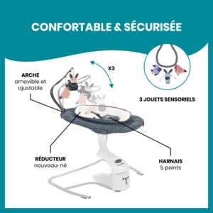 A055008_4_Balancelle_swoon_motion_zinc_Babymoov Balancelle Swoon Motion Blue Petal