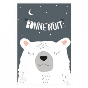 AFF07_2_AFFICHE_-_BONNE_NUIT.jpg CADRE ET AFFICHE - BONNE NUIT / 60x40 cm