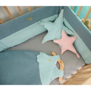 Douillette naissance hiver Verte