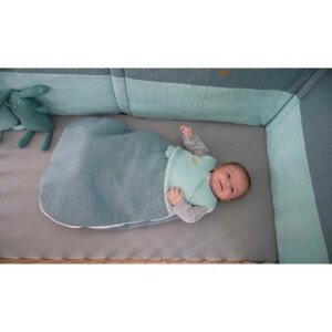 Douillette naissance hiver Verte