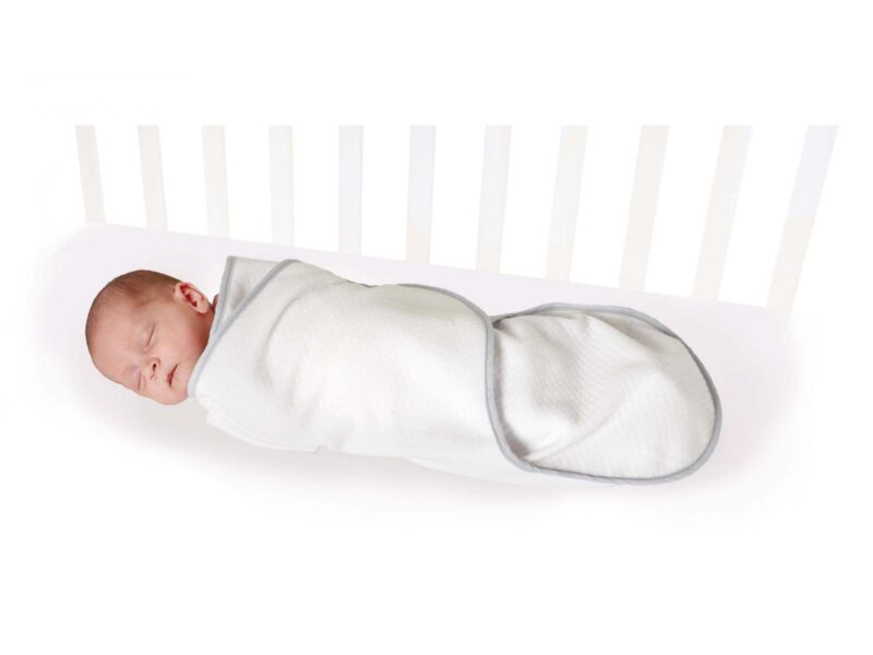Couverture emmaillotage Blanc