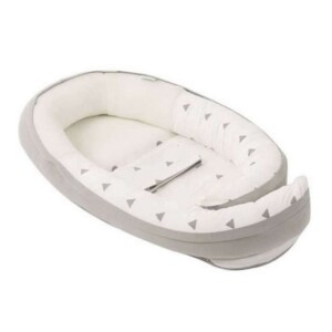 Cocoon réducteur de lit, TRIANGLE Grey BABYNEST