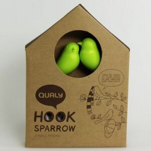 QL10067WH-GN_2_Crochets-pateres-oiseau-blanc-vert_QUALY.jpg Pateres oiseaux Blanc Vert