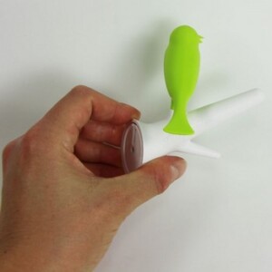 QL10067WH-GN_6_Crochets-pateres-oiseau-blanc-vert_QUALY.jpg Pateres oiseaux Blanc Vert