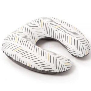 Coussin D'allaitement et Maternité SOFTY, Ethnic Anthracite