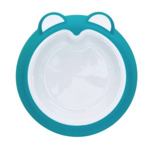 B005209_1_Assiette_Antidérapante-pour-bébé_Bleu-glacier_Badabulle Assiette Antidérapante Bleu Glacier pour Bébé