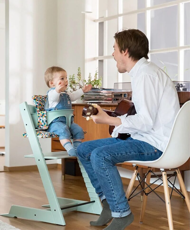 Chaise TRIPP TRAPP bois de Hêtre vert menthe
