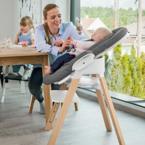 Chaise Stokke STEPS Blanc Naturel