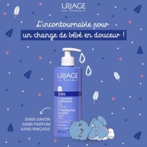 URIAGE_07080016_2_Bebe-1er-Liniment-Oleothermal_500ml Bébé 1er LINIMENT Oléothermal 500ml - Nettoyant et Protecteur ROUGEURS