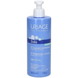 URIAGE_07080016_3_Bebe-1er-Liniment-Oleothermal_500ml Bébé 1er LINIMENT Oléothermal 500ml - Nettoyant et Protecteur ROUGEURS