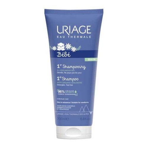 URIAGE_07080054_1bis_Bebe-1er-Shampoing_200ml Bébé 1er SHAMPOING 200ml - Extra Doux Sans Savon