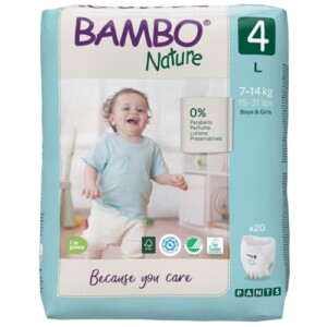 BAMBO_1_1000019257_Taille4-L_7a14kg_20U Culottes d'apprentissage Taille 4L / 7-14kg / 20 unités