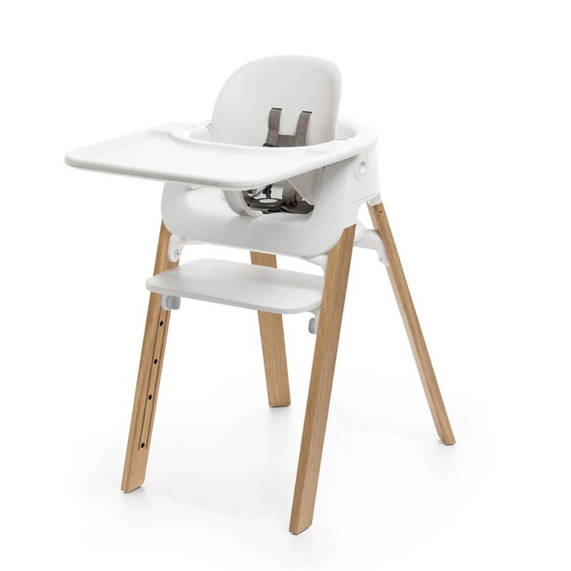 Chaise Stokke STEPS Blanc Naturel
