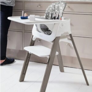 350001_2_Plateau_Pour_Chaise_STEPS_Blanc PLATEAU pour Stokke STEPS Baby Set