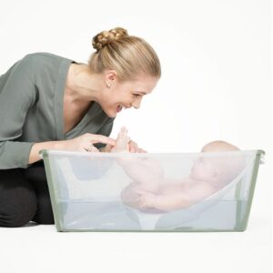 STOKKE FLEXI BATH Transparent Vert
