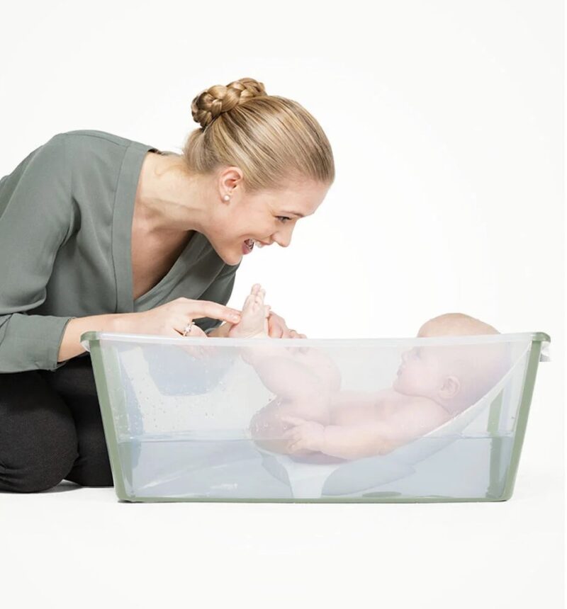 STOKKE FLEXI BATH Transparent Vert