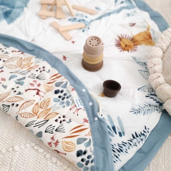 Tapis d’éveil et Sac de rangement Moulin Roty Baobab