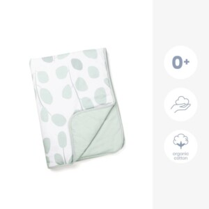 DS31_3_Couverture_Dream_Leaves_Aqua_Green_Doomo Couverture DREAM Leaves Aqua Green 75x100