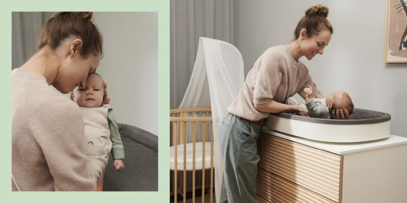 Commode à langer Stokke Sleepi Naturel