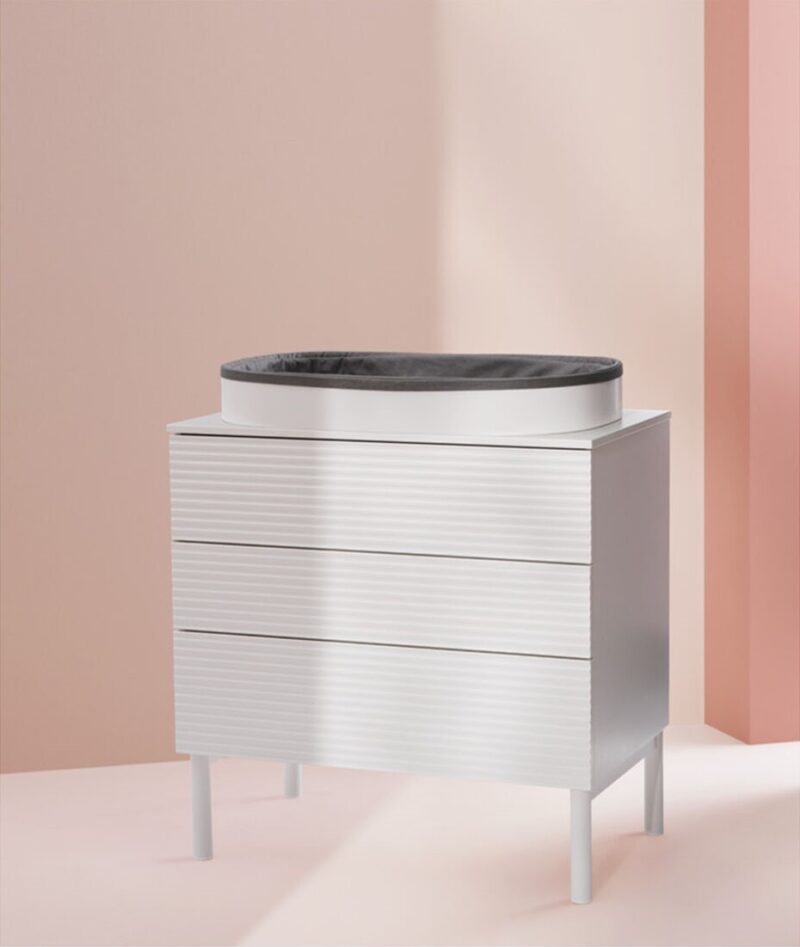 583701-583801_2_STOKKE_Commode_Sleepi_Dresser_Blanc Commode à langer Stokke Sleepi Blanc
