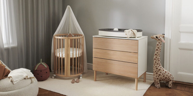 Commode à langer Stokke Sleepi Naturel