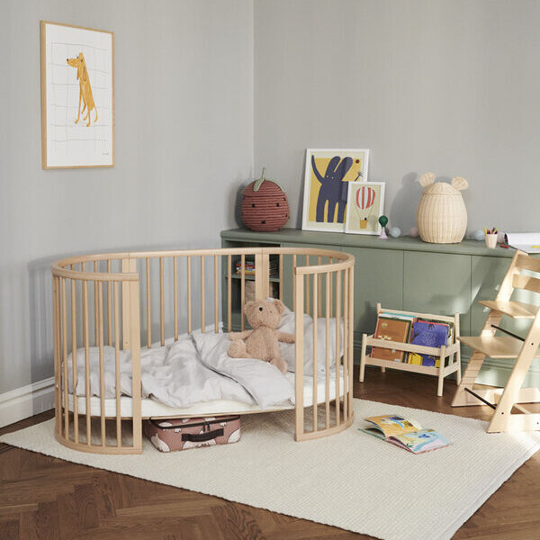 STOKKE Sleepi Mini V3 Naturel avec Matelas