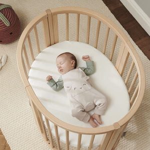 Drap-housse Blanc Stokke Sleepi Mini V3