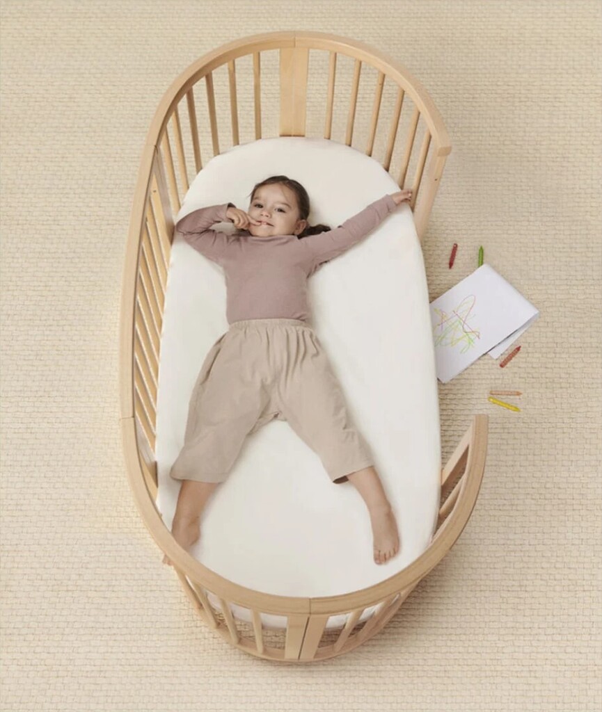 Stokke Sleepi V3 Naturel avec Matelas