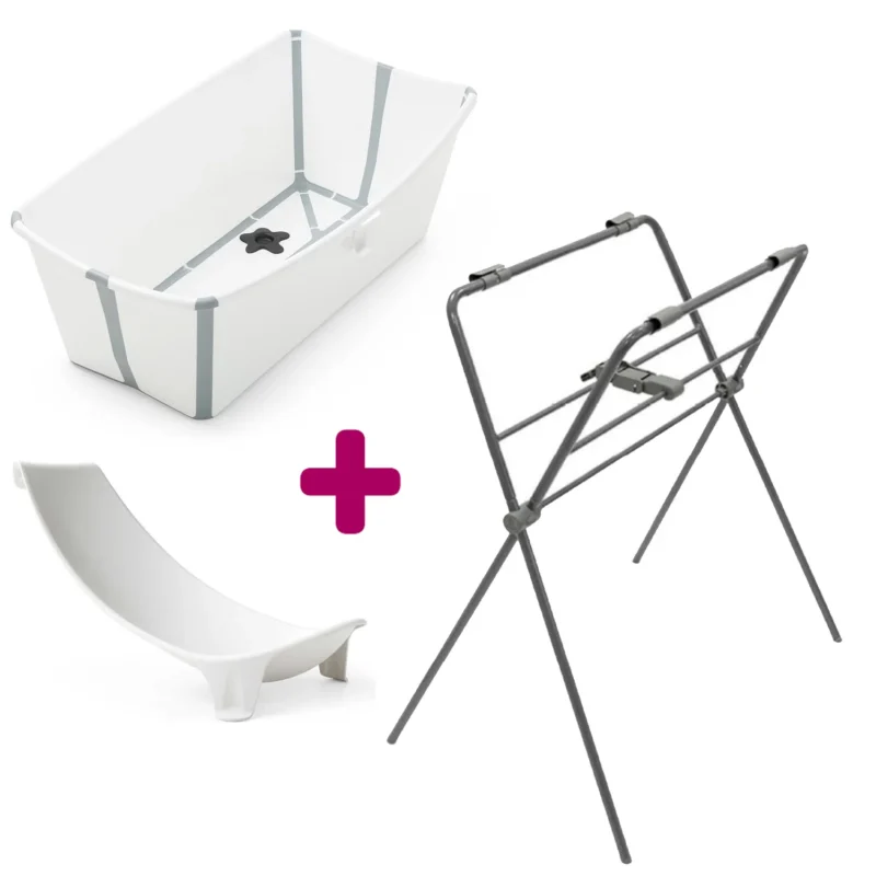 PACK Complet Baignoire sur Pied Stokke® Flexi Bath®