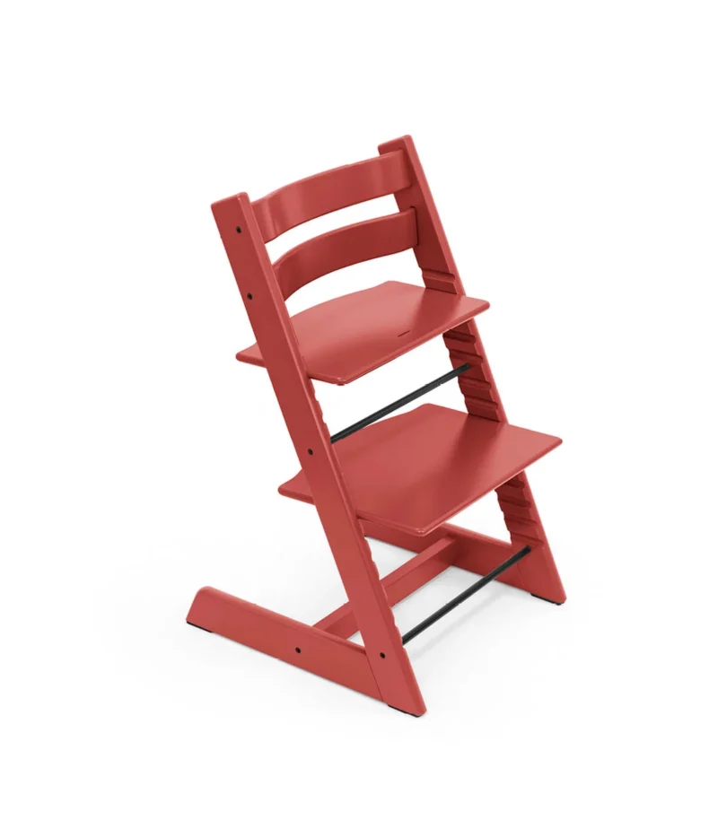 100136_1_STOKKE_TrippTrapp_Chair_WarmRed_Chaise_RougeChaud Chaise TRIPP TRAPP bois de Hêtre Rouge Chaud