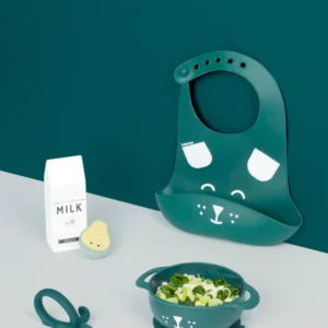 A005401_2_Coffret_Repas_Bebe_FIRST-ISY_Chien-Bleu_BABYMOOV Coffret Repas Bébé FIRST'ISY Chien Bleu (6-12mois)