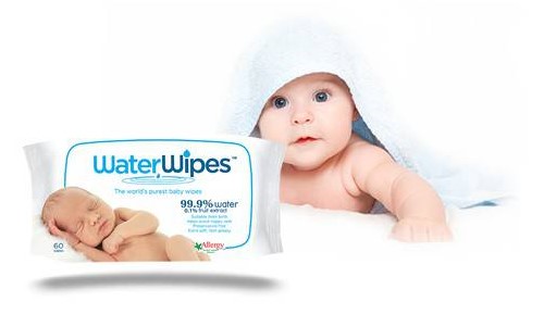 LINGETTES pour bébé WaterWipes - 60 unités 