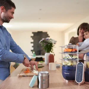 Contenant Inox EAT'S ISY - Boîte Isotherme Chaud / Froid - 12m+