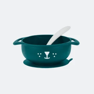 Kit Repas Bol+Cuillère TAST'ISY Chien Bleu (15-24mois)