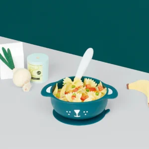 Kit Repas Bol+Cuillère TAST'ISY Chien Bleu (15-24mois)