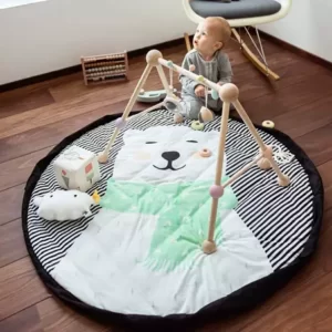 Tapis d’éveil et Sac de rangement Polar Bear