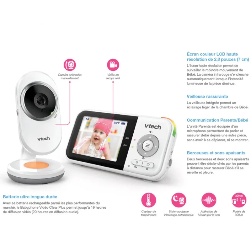 Babyphone Video Clear Plus BM3254