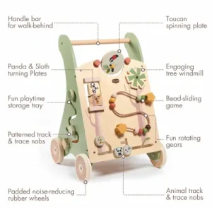 TL2222150511 3 Trotteur en bois avec blocs Boho Chic Tiny Love TL2222150511 3 Trotteur en bois avec blocs Boho Chic Tiny Love