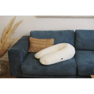 CD 685813 6 Coussin Maternite Allaitement Multirelax Jersey Ecru Organic coton Candide CD 685813 6 Coussin Maternite Allaitement Multirelax Jersey Ecru Organic coton Candide