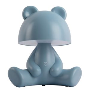 Leitmotiv LM2192BL 1 Table Lamp Bear LED Light Blue