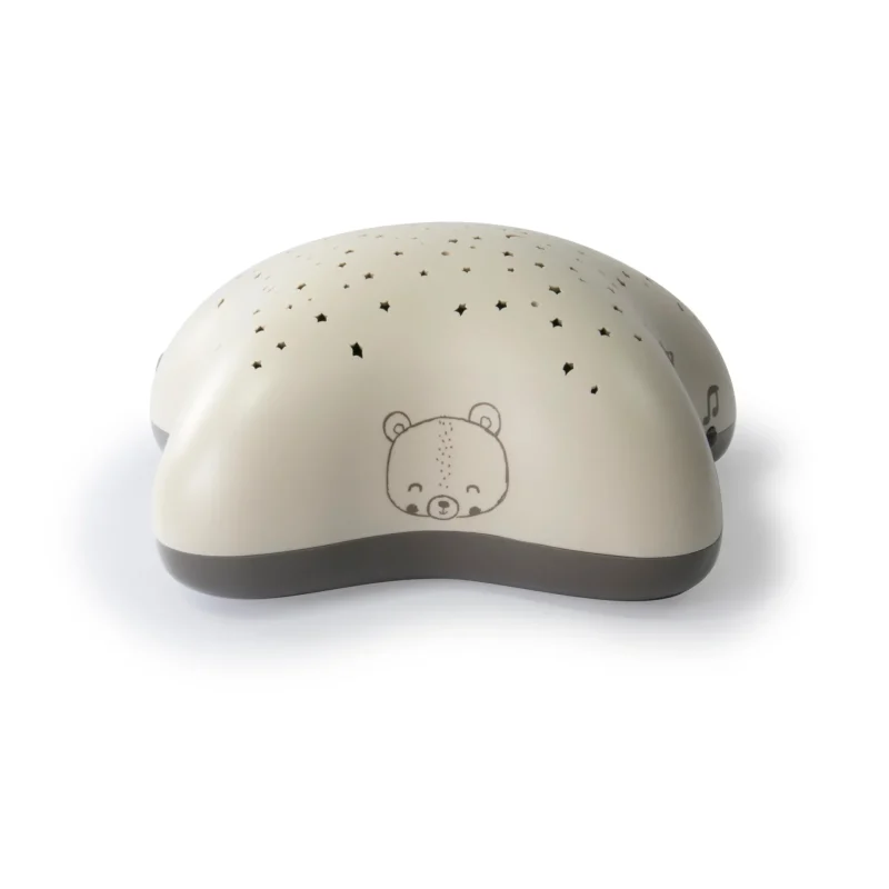 AngelCare SP02BAT BOIS 2 Veilleuse Musical Etoiles Beige