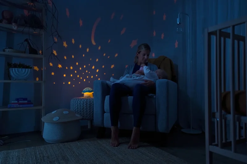 AngelCare SP02M B 4 Veilleuse Musical Champignon Bleue AngelCare SP02M B 4 Veilleuse Musical Champignon Bleue