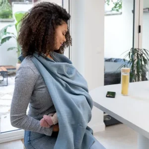 Doomo 37001023 2 Tablier D Allaitement Mom D Play Blue Doomo