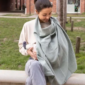 Doomo 37001024 3 Tablier D Allaitement Mom D Play Green Doomo