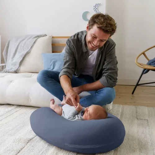 Doomo B63 2 Coussin D allaitement Et De Maternite Buddy Tetra Blue