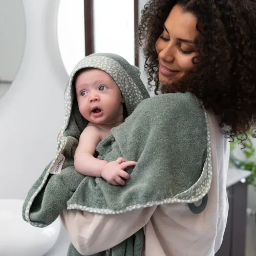 Doomo DP02 2 Cape De Bain Xl Avec Anneau De Dentition dryn Play Green Doomo