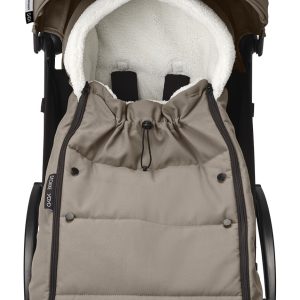YOYO3 6PLUS Taupe FOOTMUFF Drawstring detail Front Chanceliere Taupejpg YOYO3 6PLUS Taupe FOOTMUFF Drawstring detail Front Chanceliere Taupejpg