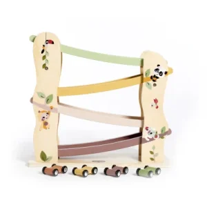 Tiny Love TL3333150521 1 Rampe De Course Et 4 Voitures En Bois